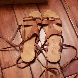 Free People Wrap Sandals